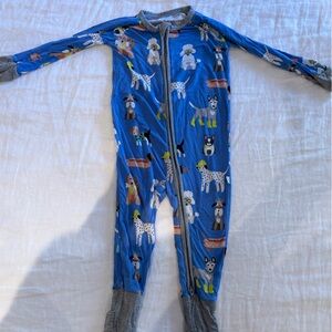 Little sleepies zippies; dapper dogs; 6-12 mos